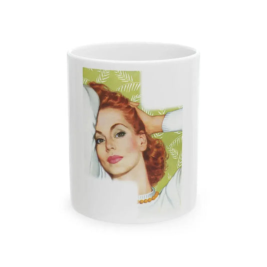 Enchantment by Lyn Arnold, Good Housekeeping, 1950 - White Coffee Mug 11oz - Go Mug Yourself