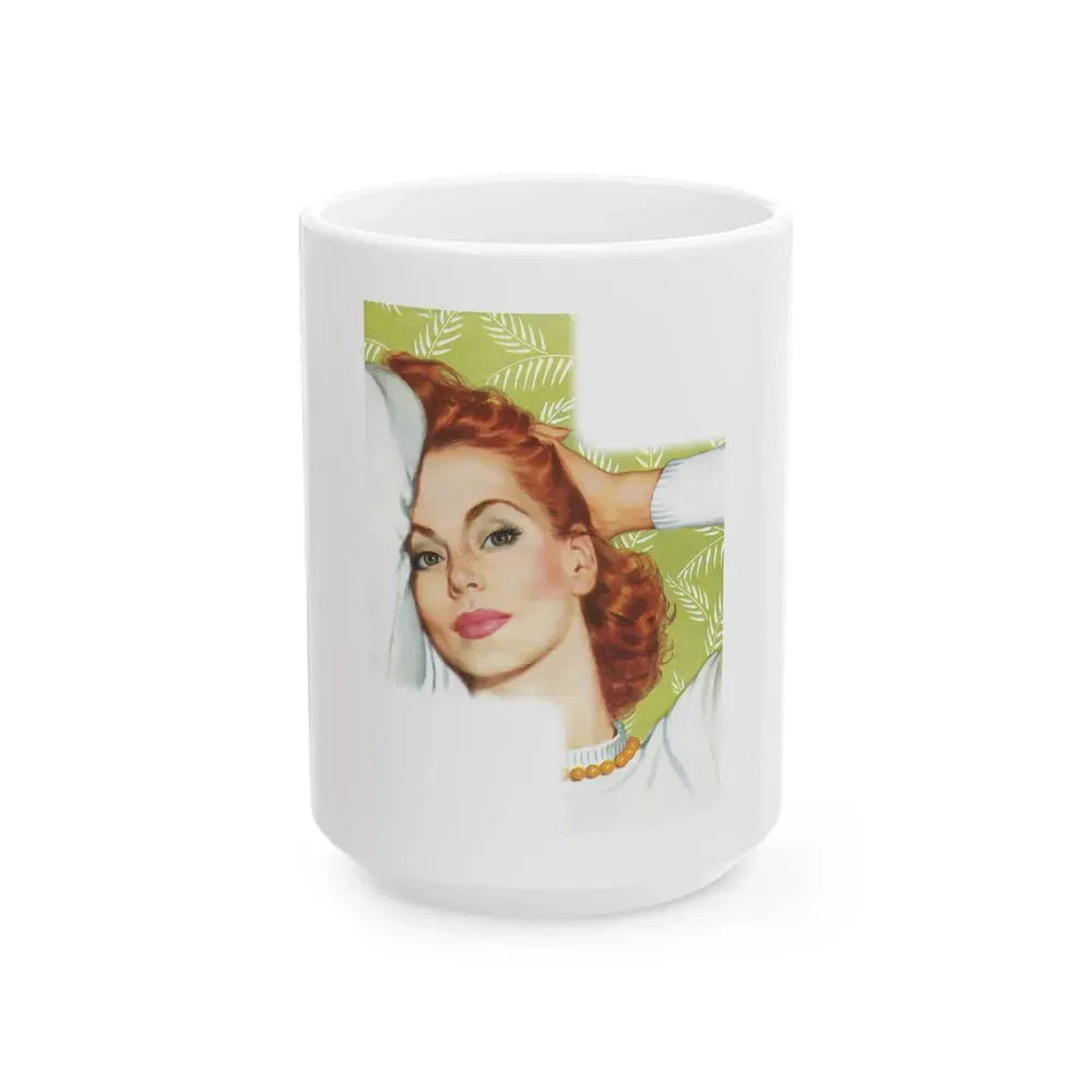Enchantment by Lyn Arnold, Good Housekeeping, 1950 - White Coffee Mug 15oz - Go Mug Yourself
