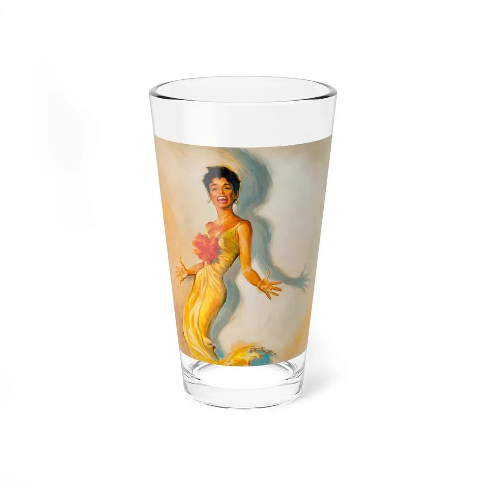 Encore by Lena Horne, RCA vinyl album cover, circa 1958 - Pint Glass 16oz 16oz - Go Mug Yourself