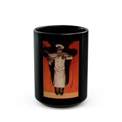 Encore, Cream of Wheat ad illustration, 1908 - Black Coffee Mug 15oz - Go Mug Yourself
