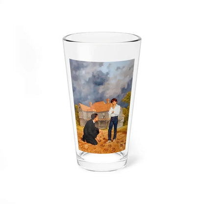Encyclopedia Brown and the Case of the Mysterious, Paperback 16 Cover (Yearling, 1986) - Pint Glass 16oz 16oz - Go Mug Yourself
