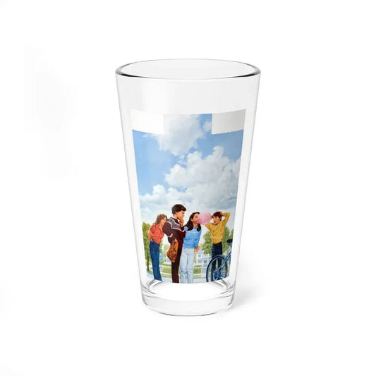 Encyclopedia Brown Set The Pace, Paperback Book (Scholastic Books, 1991) - Pint Glass 16oz 16oz - Go Mug Yourself