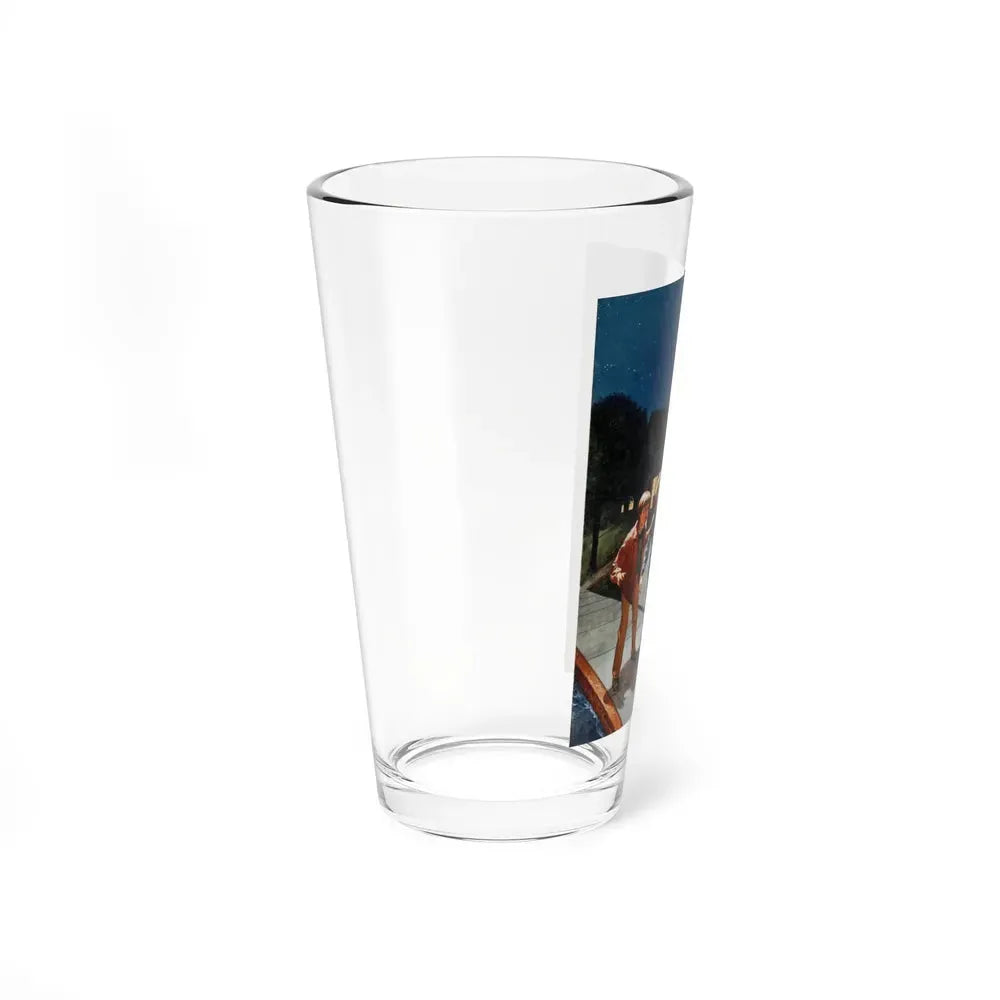 Encyclopedia Brown Shows the Way, Painted Cover (Scholastic Books, c. 1991) - Pint Glass 16oz - Go Mug Yourself