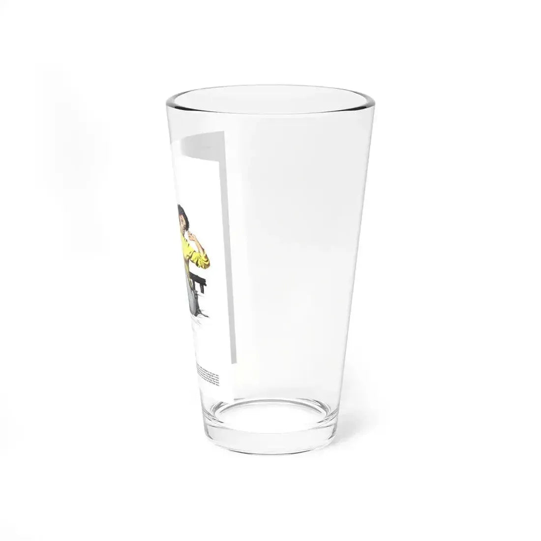 End Of a Ski Trail, Esquire, April 1947 - Pint Glass 16oz - Go Mug Yourself