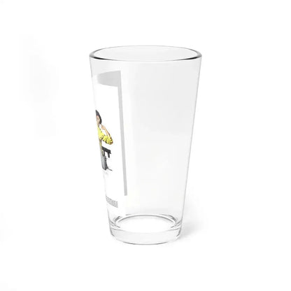 End Of a Ski Trail, Esquire, April 1947 - Pint Glass 16oz - Go Mug Yourself
