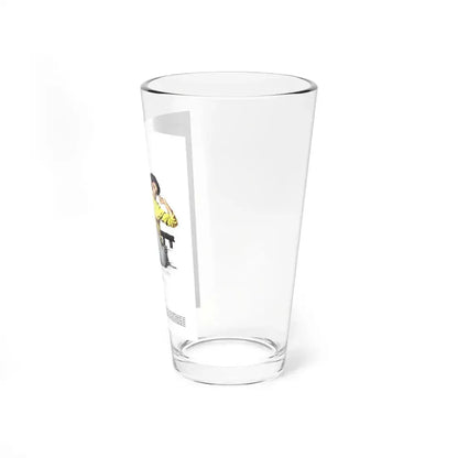 End Of a Ski Trail, Esquire, April 1947 - Pint Glass 16oz - Go Mug Yourself