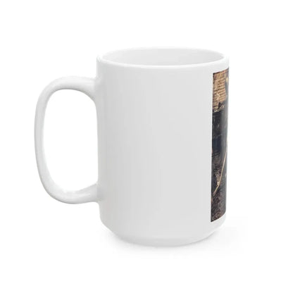 End of Night (1), Cosmopolitan, May 1960 - White Coffee Mug - Go Mug Yourself