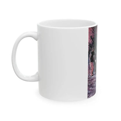 End of Night (2), Cosmopolitan, May 1960 - White Coffee Mug - Go Mug Yourself