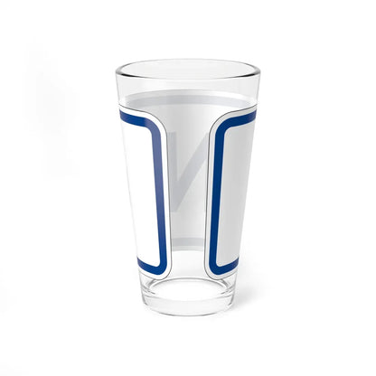 End plate South Carolina (South Carolina) (Road Sign) Pint Glass 16oz - Go Mug Yourself