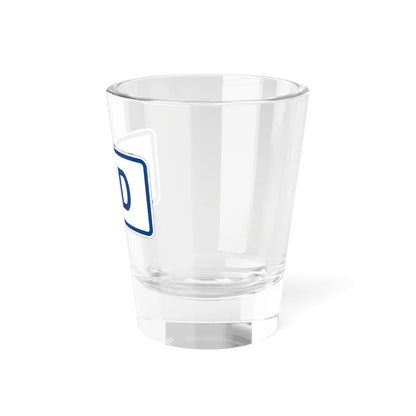End plate South Carolina (South Carolina) (Road Sign) Shot Glass 1.5oz - Go Mug Yourself