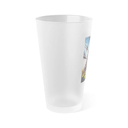 ENDGAME 1983 Movie Poster - Frosted Pint Glass 16oz-Go Mug Yourself