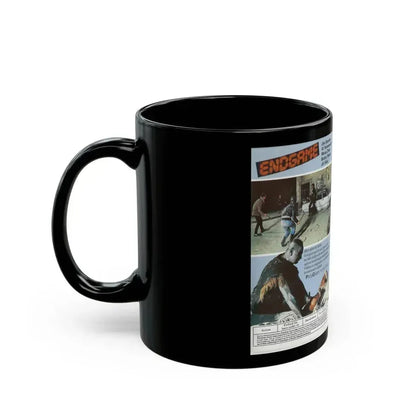 ENDGAME HEM VIDEO FILMS (VHS COVER) - Black Coffee Mug - Go Mug Yourself