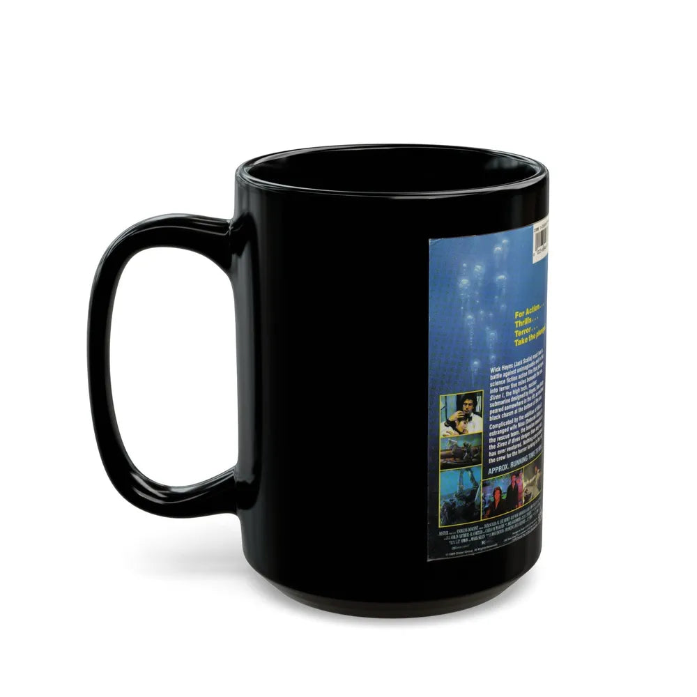 ENDLESS DESCENT (VHS COVER) - Black Coffee Mug-Go Mug Yourself