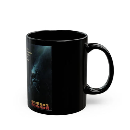 ENDLESS DESCENT (VHS COVER) - Black Coffee Mug-Go Mug Yourself