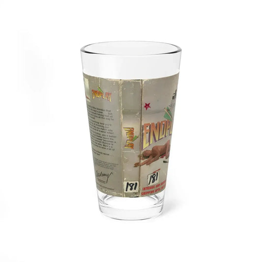 ENDPLAY (VHS COVER) Pint Glass 16oz 16oz - Go Mug Yourself