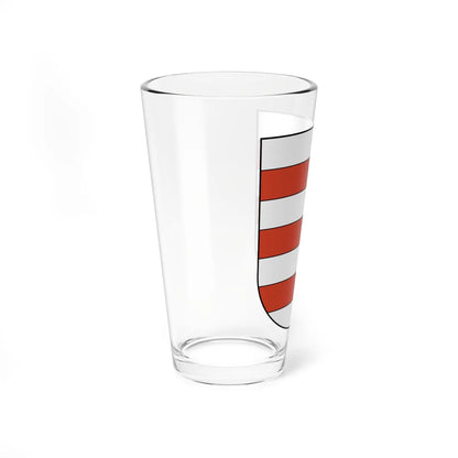 Enge (Switzerland) (Coat of Arms) Pint Glass 16oz - Go Mug Yourself