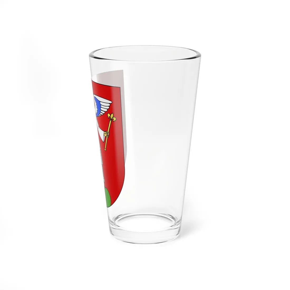 Engelberg-coat of arms (Switzerland) (Coat of Arms) Pint Glass 16oz - Go Mug Yourself