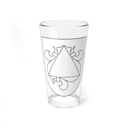 Engelbrekt Engelbrektsson vapen (Sweden) (Coat of Arms) Pint Glass 16oz 16oz - Go Mug Yourself