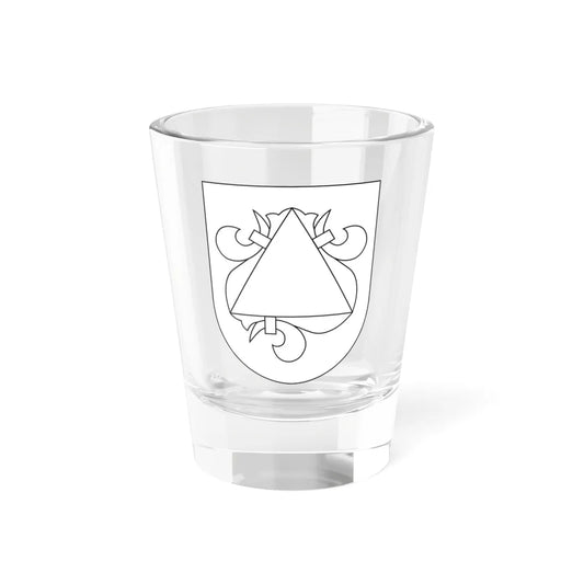 Engelbrekt Engelbrektsson vapen (Sweden) (Coat of Arms) Shot Glass 1.5oz 1.5oz - Go Mug Yourself