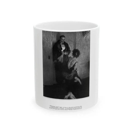Engine Trouble, Good Housekeeping, July 1920 - White Coffee Mug 11oz - Go Mug Yourself