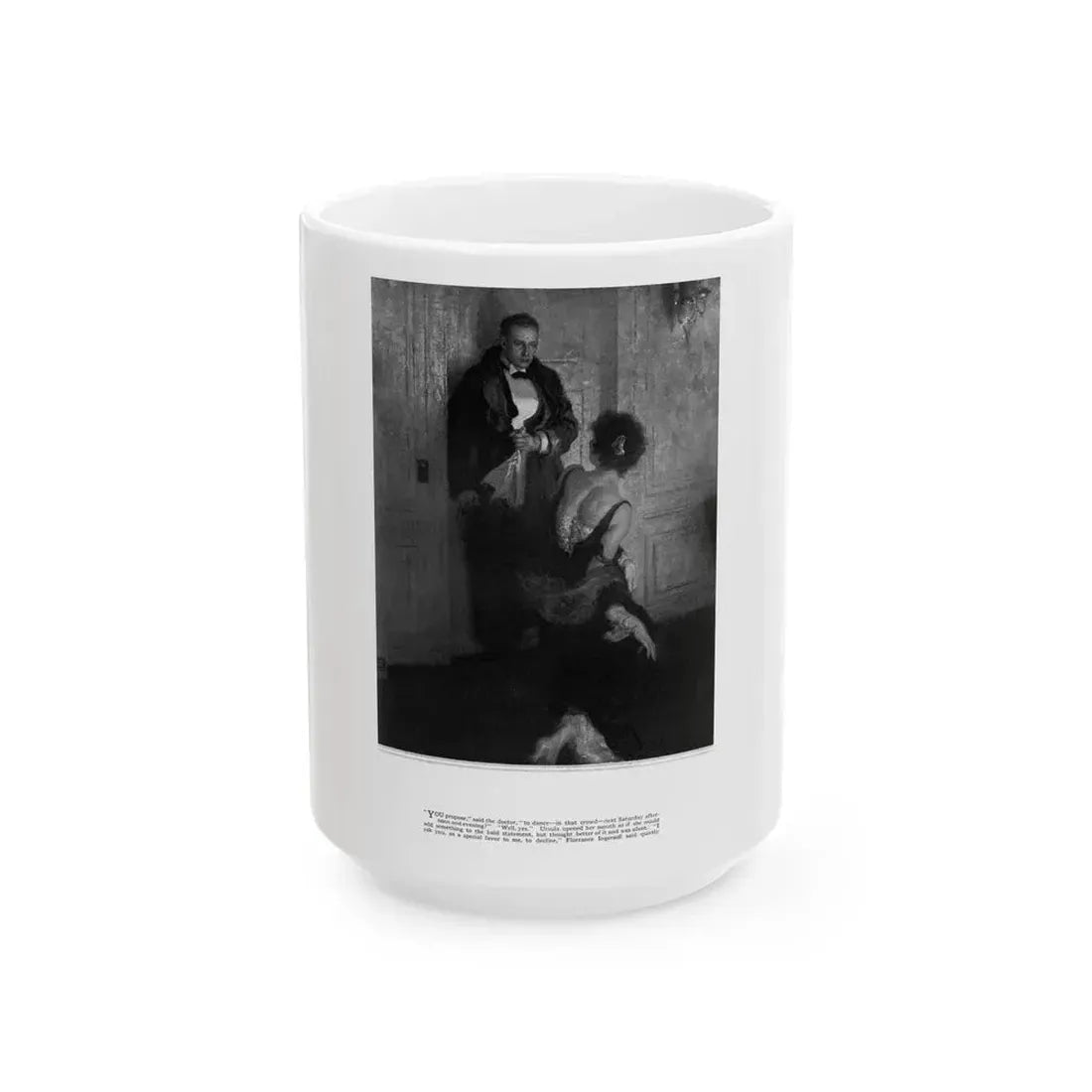 Engine Trouble, Good Housekeeping, July 1920 - White Coffee Mug 15oz - Go Mug Yourself