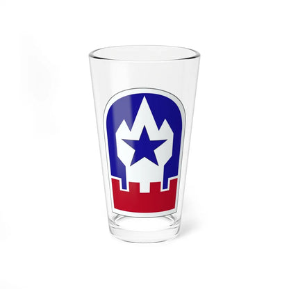 Engineer Command Europe (U.S. Army) Pint Glass 16oz-16oz-Go Mug Yourself