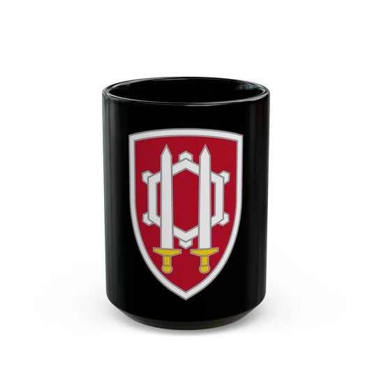 Engineer Command Vietnam 2 (U.S. Army) Black Coffee Mug-15oz-Go Mug Yourself