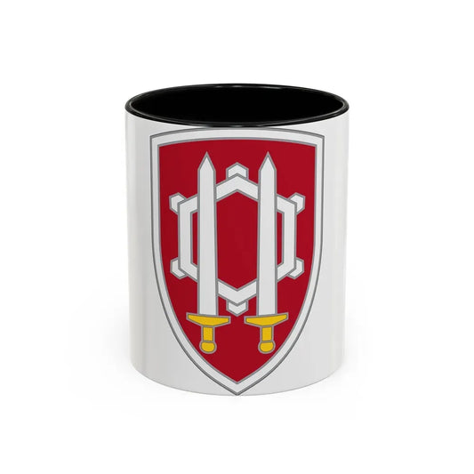 Engineer Command Vietnam 2 (U.S. Army) Accent Coffee Mug 11oz Black - Go Mug Yourself