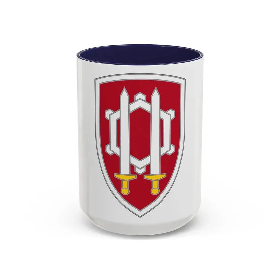 Engineer Command Vietnam 2 (U.S. Army) Accent Coffee Mug 15oz Navy - Go Mug Yourself