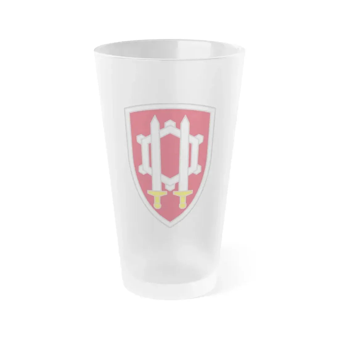 Engineer Command Vietnam 2 (U.S. Army) Frosted Pint Glass 16oz Default Title - Go Mug Yourself