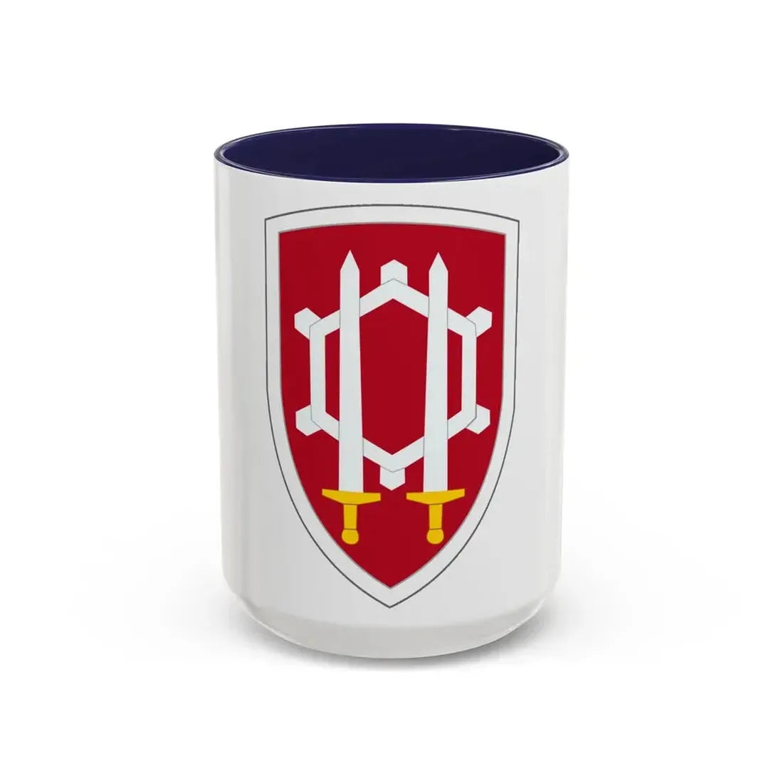 Engineer Command Vietnam (U.S. Army) Accent Coffee Mug 15oz Navy - Go Mug Yourself