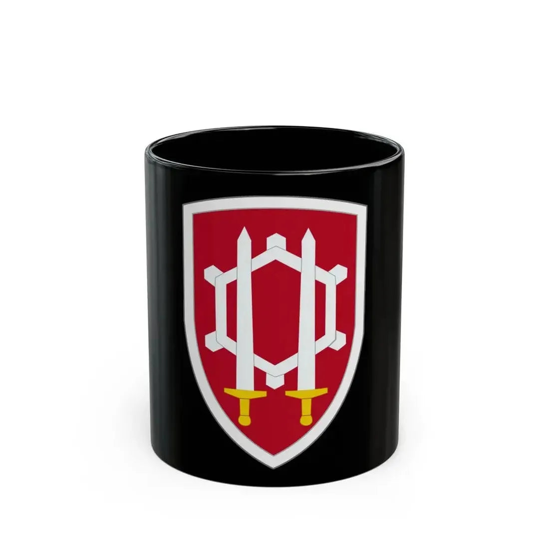 Engineer Command Vietnam (U.S. Army) Black Coffee Mug 11oz - Go Mug Yourself