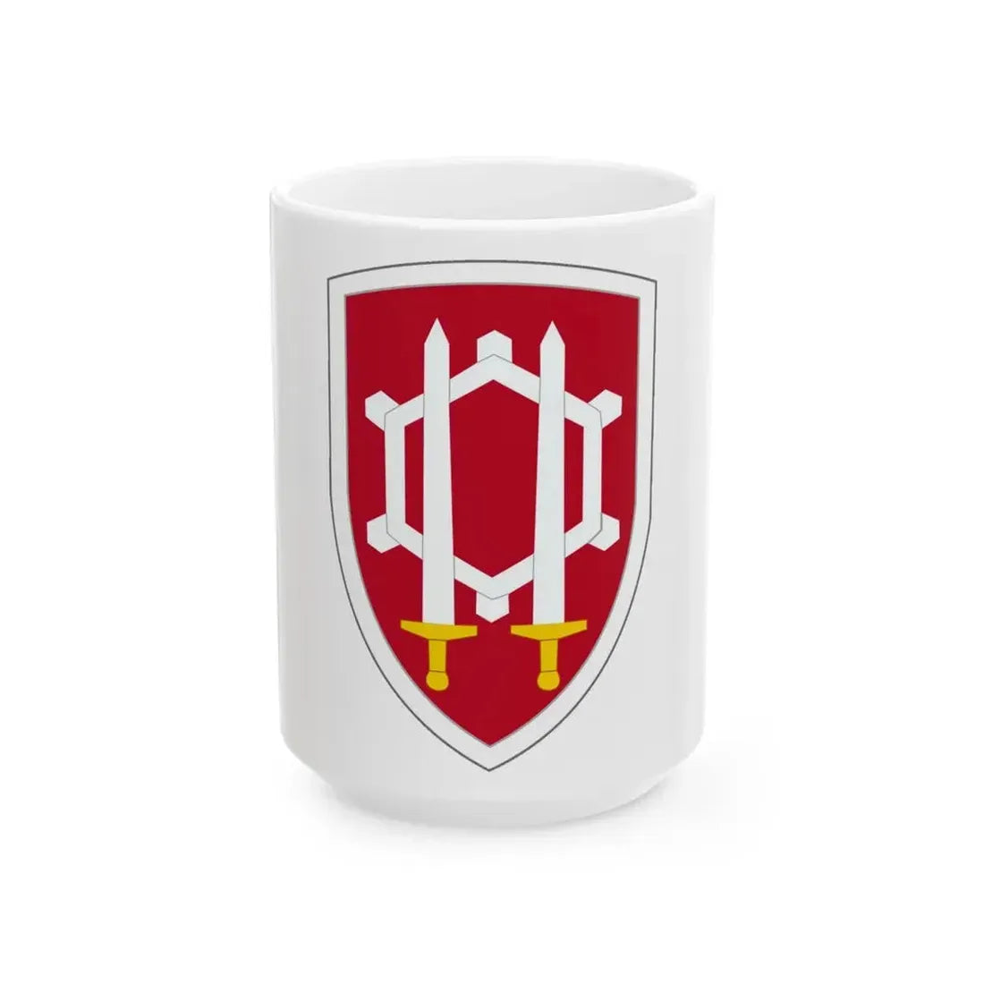 Engineer Command Vietnam (U.S. Army) White Coffee Mug 15oz - Go Mug Yourself