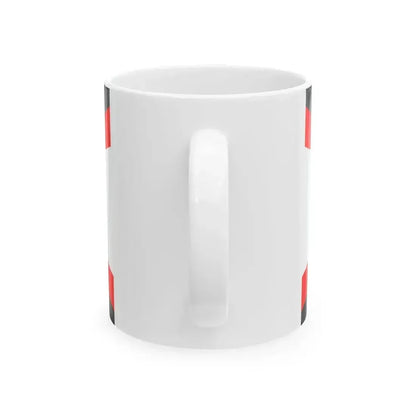 Engineer forces flag (Russia) White Coffee Mug - Go Mug Yourself