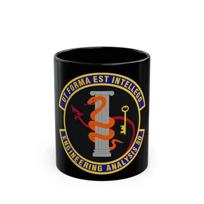 Engineering Analysis Squadron (U.S. Air Force) Black Coffee Mug 11oz - Go Mug Yourself