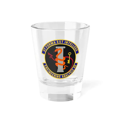 Engineering Analysis Squadron (U.S. Air Force) Shot Glass 1.5oz 1.5oz - Go Mug Yourself