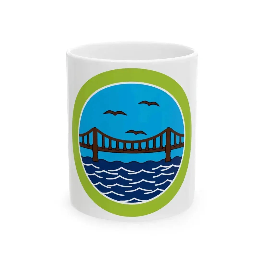 Engineering (Boy Scout Merit Badge) White Coffee Mug 11oz - Go Mug Yourself