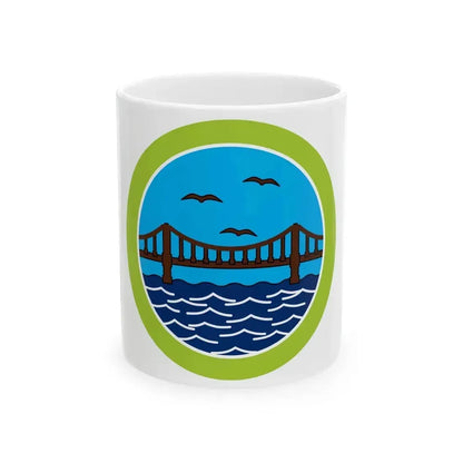 Engineering (Boy Scout Merit Badge) White Coffee Mug 11oz - Go Mug Yourself