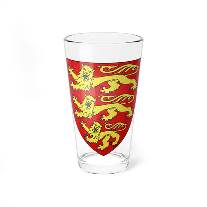 England COA (England) (Coat of Arms) Pint Glass 16oz 16oz - Go Mug Yourself