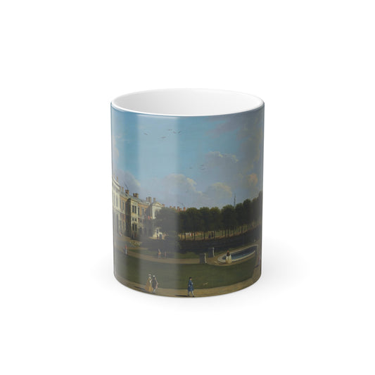 English Follower of Giovanni Antonio Canal %22Canaletto%22 (1697-1768) London, a View of the Thames from-0 - Color Changing Mug 11oz-11oz-Go Mug Yourself