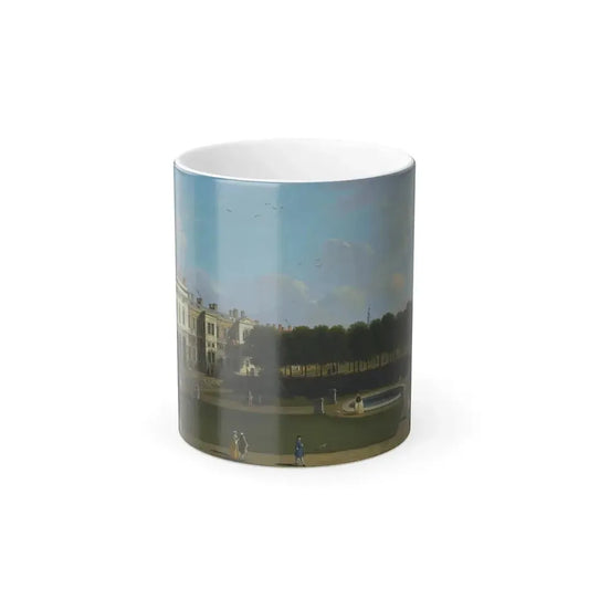 English Follower of Giovanni Antonio Canal %22Canaletto%22 (1697-1768) London, a View of the Thames from-0 - Color Changing Mug 11oz 11oz - Go Mug Yourself