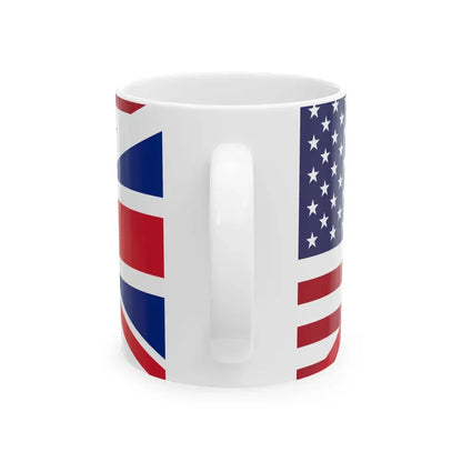 English language - United States Canada and the United Kingdom (United States) White Coffee Mug - Go Mug Yourself