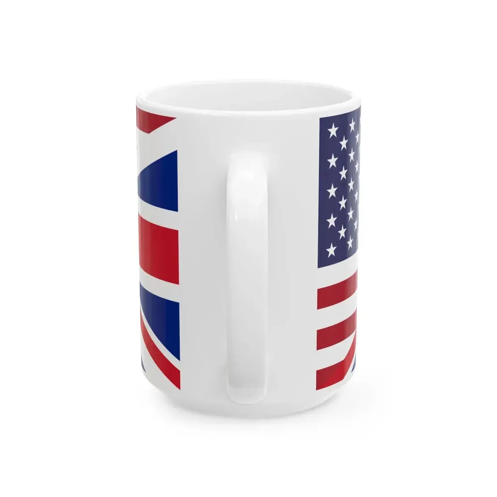 English language - United States Canada and the United Kingdom (United States) White Coffee Mug - Go Mug Yourself