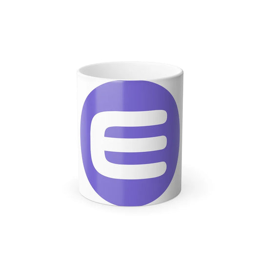 ENJIN COIN ENJ (Cryptocurrency) Color Changing Mug 11oz-11oz-Go Mug Yourself