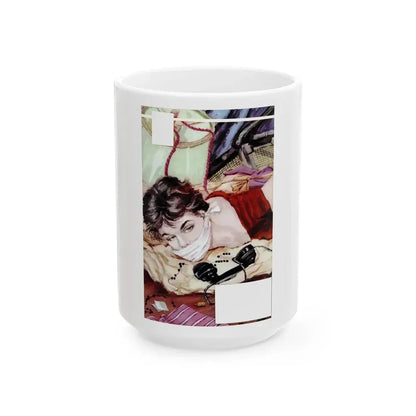Enkele Reis Moskou by Ellen Edisson - White Coffee Mug 15oz - Go Mug Yourself