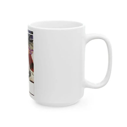 Enkele Reis Moskou by Ellen Edisson - White Coffee Mug - Go Mug Yourself