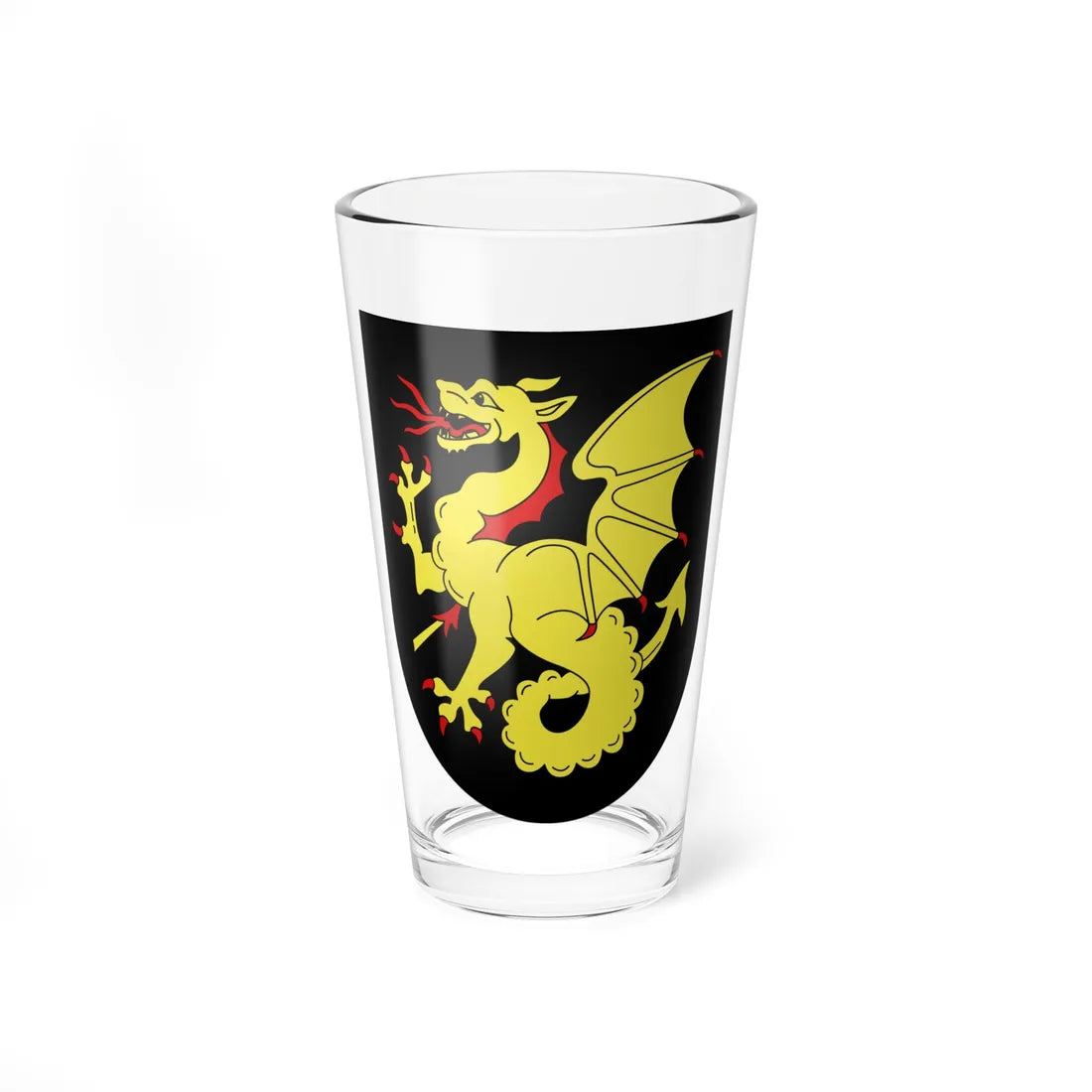 Ennetmoos-coat of arms (Switzerland) (Coat of Arms) Pint Glass 16oz 16oz - Go Mug Yourself
