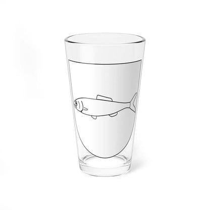 Enånger vapen (Sweden) (Coat of Arms) Pint Glass 16oz 16oz - Go Mug Yourself