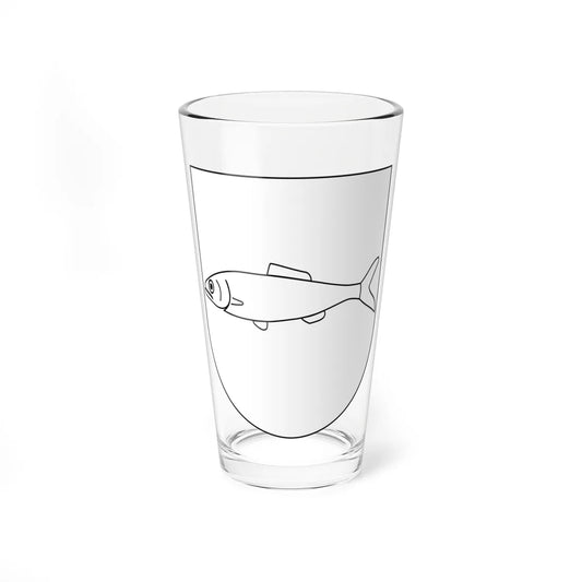 Enånger vapen (Sweden) (Coat of Arms) Pint Glass 16oz 16oz - Go Mug Yourself