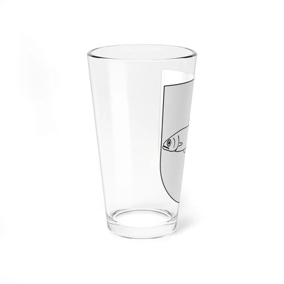 Enånger vapen (Sweden) (Coat of Arms) Pint Glass 16oz - Go Mug Yourself